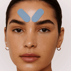 Solaris Laboratories NY Kinesiology Face Tape strips for overnight facial lifting and smoothing. Available at Exclusive Beauty Club.