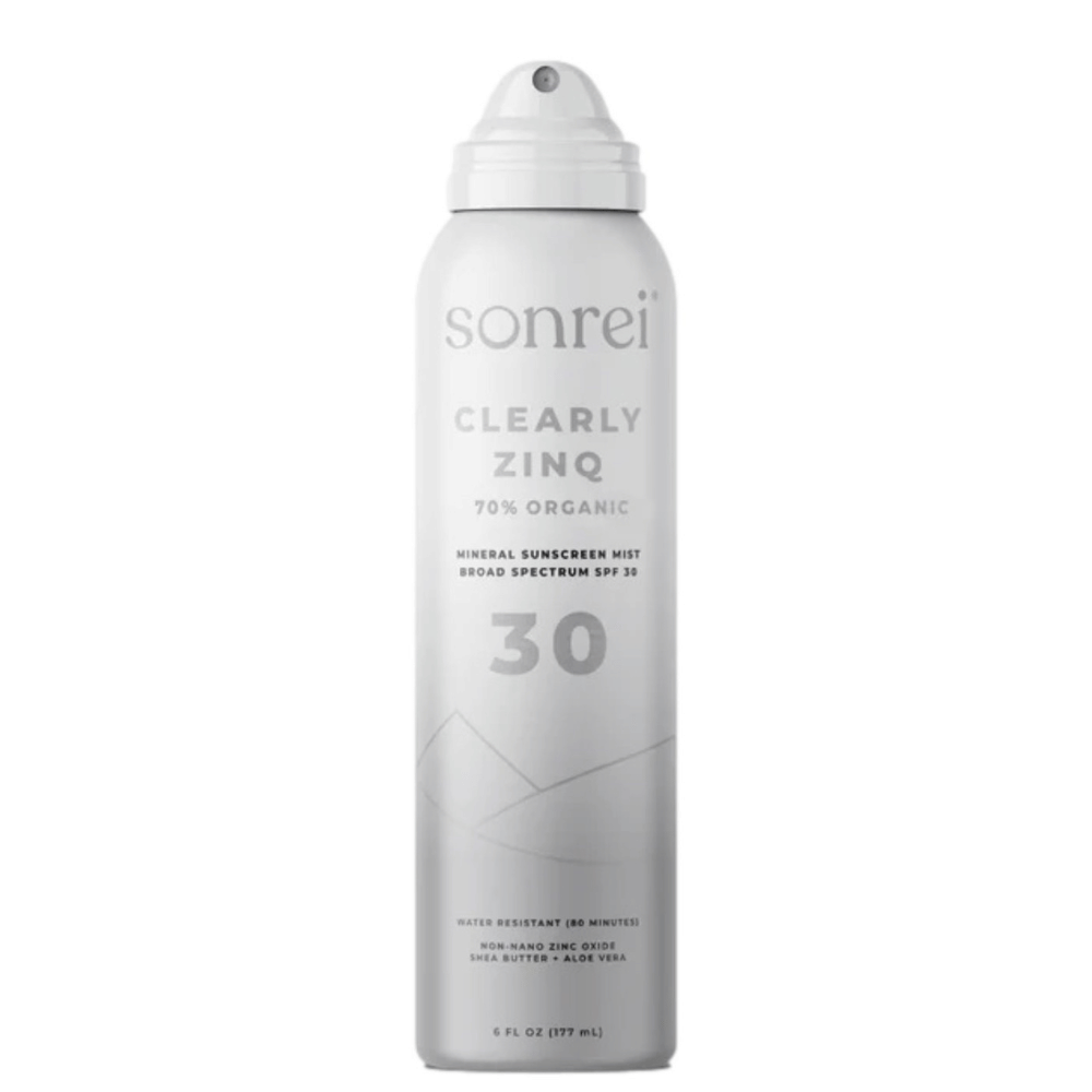 Sonrei Clearly Zinq Mineral Sunscreen Mist SPF 30 shop at Exclusive Beauty