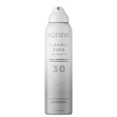 Sonrei Clearly Zinq Mineral Sunscreen Mist SPF 30 shop at Exclusive Beauty