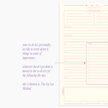 Load image into Gallery viewer, The Skinny Confidential Hot Minute Day Planner  Prompt 2 Shop at Exclusive Beauty
