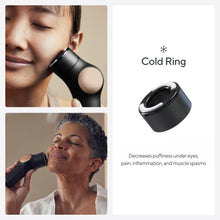 Load image into Gallery viewer, TheraBody TheraFace Hot &amp; Cold Rings - Black
