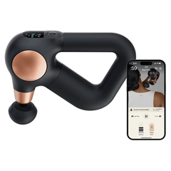 Therabody TheraSense 2nd GEN Black shop with app at Exclusive Beauty Club