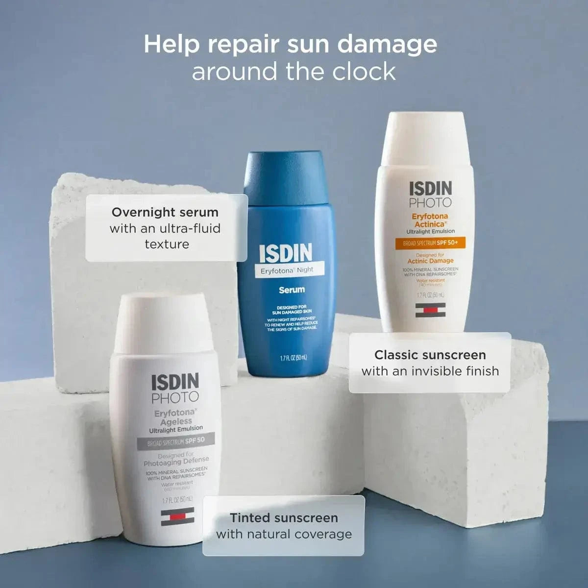 ISDIN Eryfotona Night Serum shop at Exclusive Beauty Club