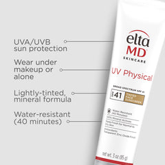 EltaMD UV Physical Broad-Spectrum SPF 41 Tinted Face Sunscreen