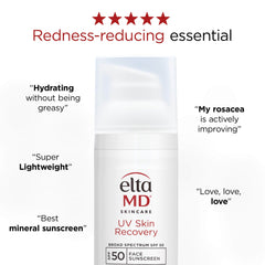 EltaMD UV Skin Recovery Broad Spectrum SPF 50 Face Sunscreen