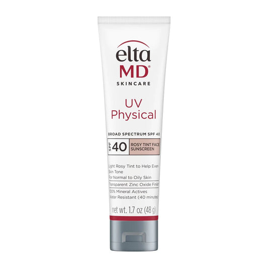 EltaMD UV Physical SPF 40 Rosy Tint Face Sunscreen shop at Exclusive Beauty