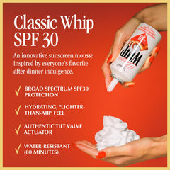 Vacation Classic Whip Broad Spectrum SPF 30 Sunscreen Mousse