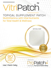 Cargar imagen en el visor de galería, ProPatch+ VitriPatch Multivitamin Topical Supplement 90 Day Supply shop at Exclusive Beauty
