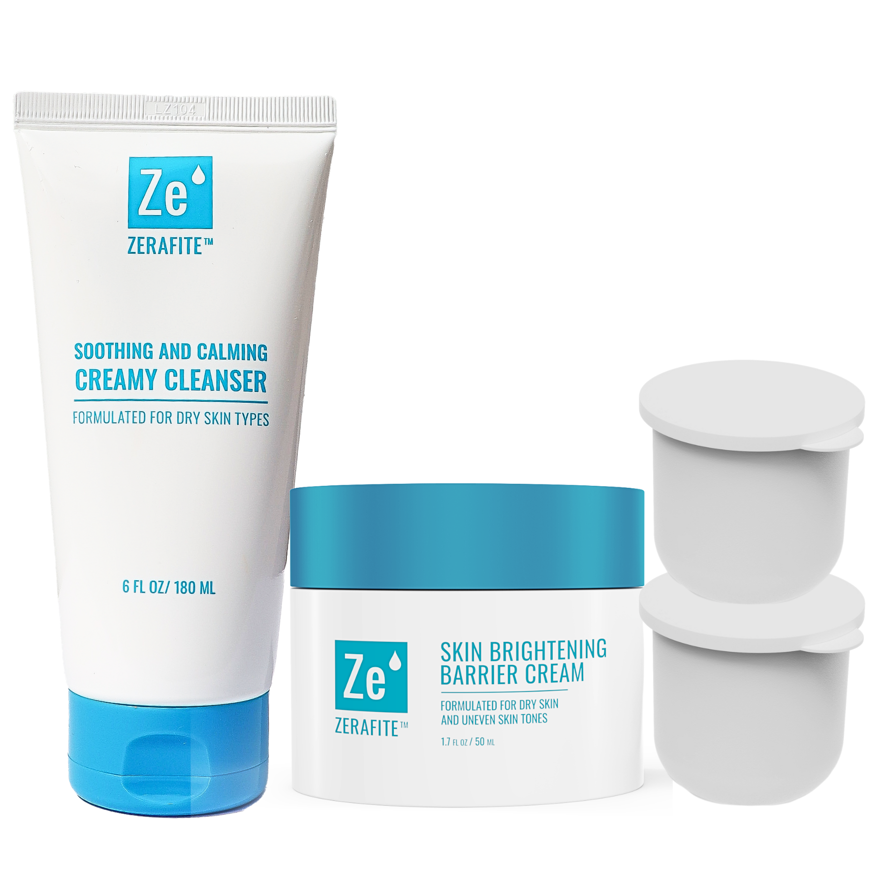 Zerafite Skin Brightening Barrier Cream - Skincare Combo Set ($136 Value) Zerafite Shop at Exclusive Beauty Club