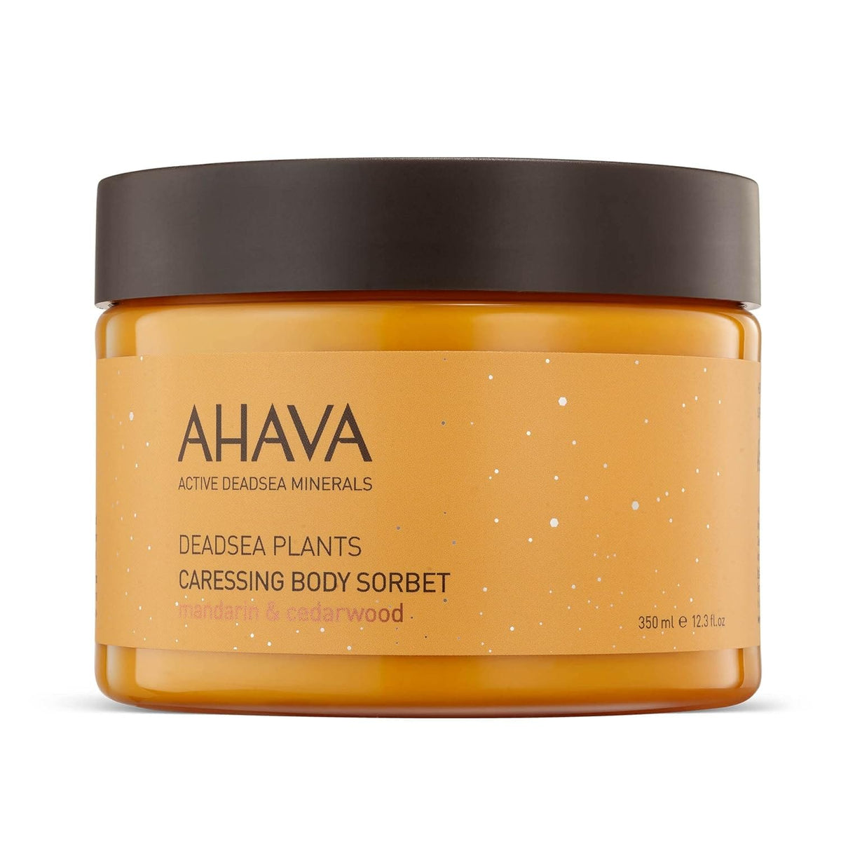AHAVA Dead Sea Mineral Caressing Body Sorbet Mandarin & Cedarwood 12.3 fl. oz. shop at Exclusive Beauty
