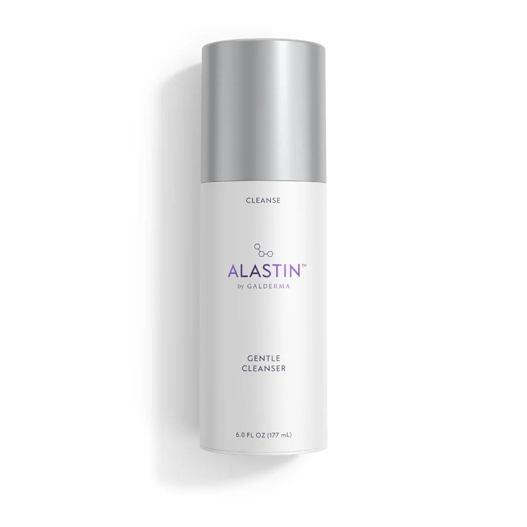 ALASTIN Gentle Cleanser 6 oz bottle in new ALASTIN by Galderma packaging on white