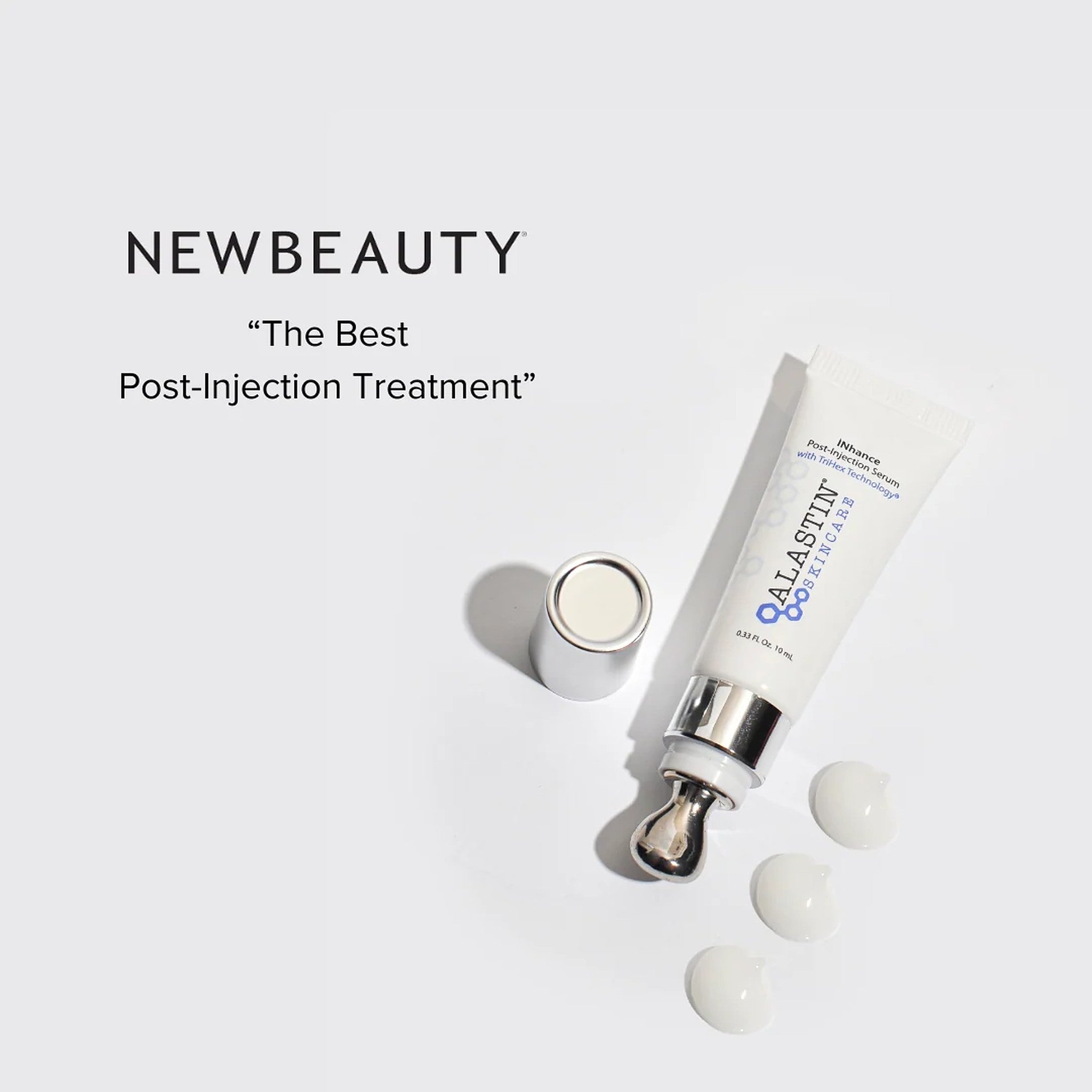 ALASTIN Skincare INhance Post-Injection Serum with metal applicator tip named Best Post-Injection Treatment by NewBeauty
