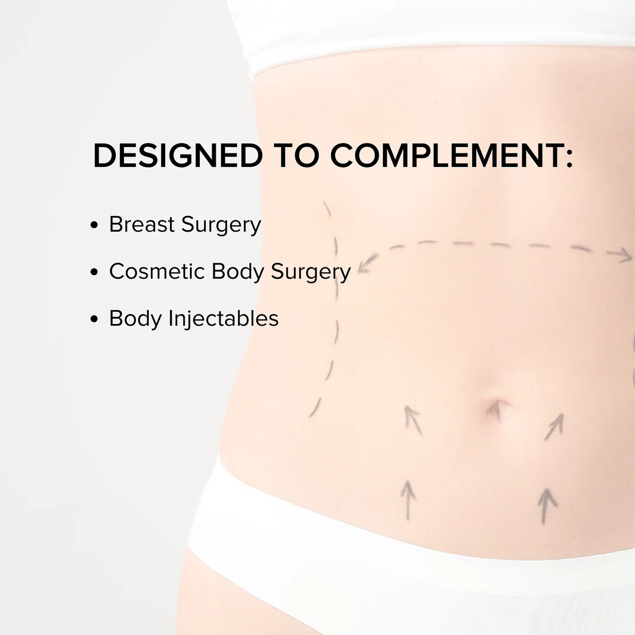 ALASTIN ReFORM & RePAIR Complex designed for breast surgery cosmetic body surgery and body injectables