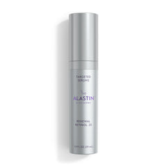 ALASTIN Renewal Retinol .25 1 oz targeted serum in new silver ALASTIN by Galderma packaging on white