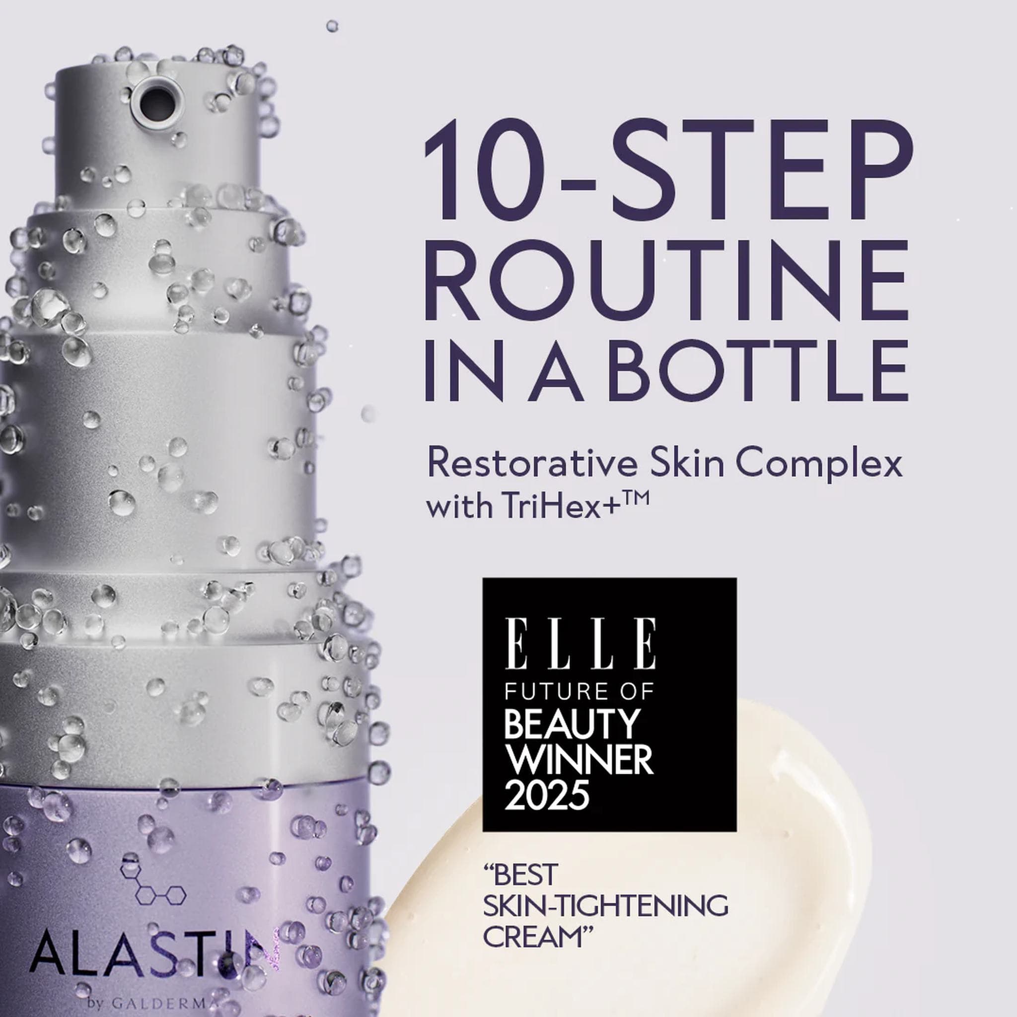 ALASTIN Restorative Skin Complex ELLE Future of Beauty 2025 winner for best skin-tightening cream