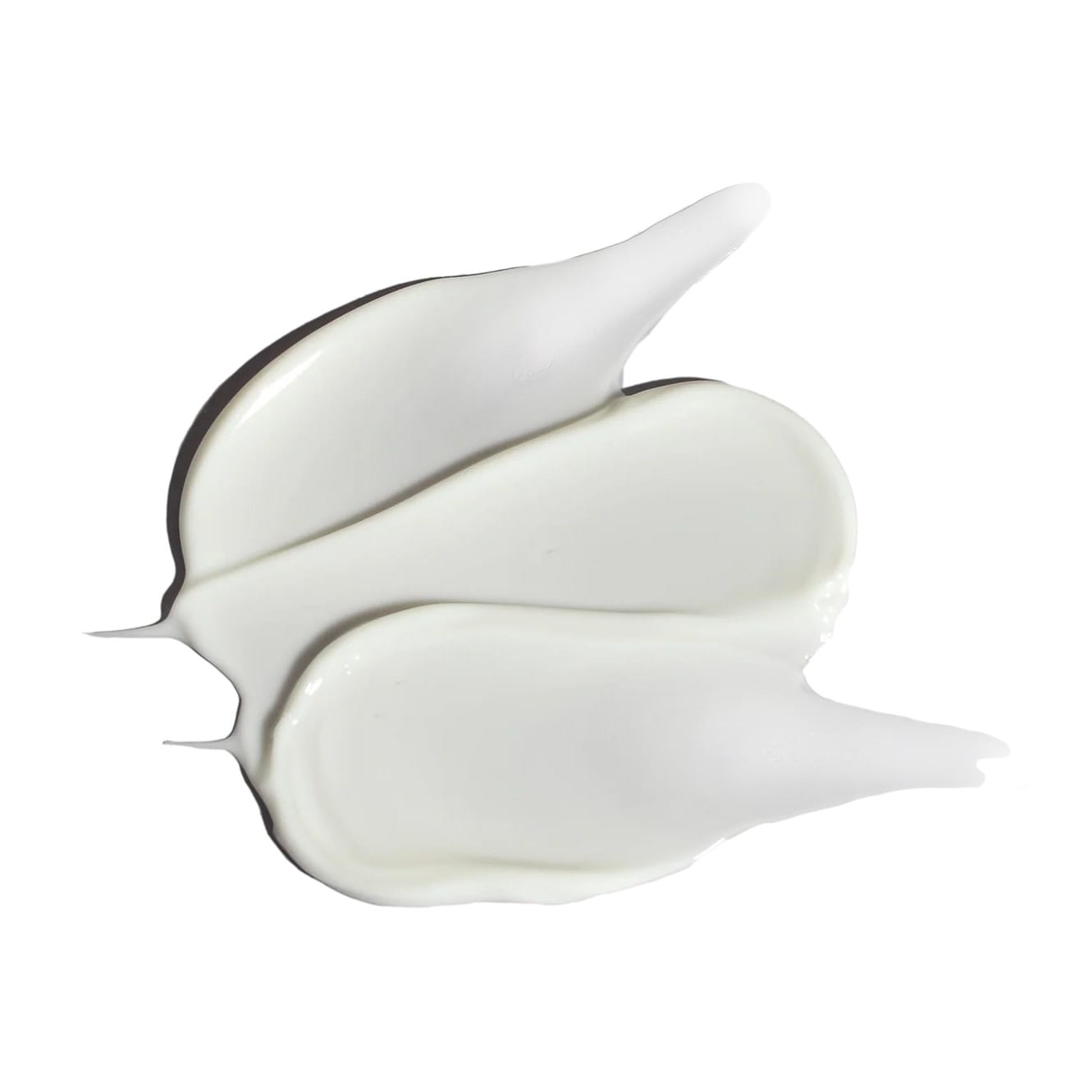 Smooth white lotion texture swatch of ALASTIN Ultra Light Moisturizer with TriHex Technology