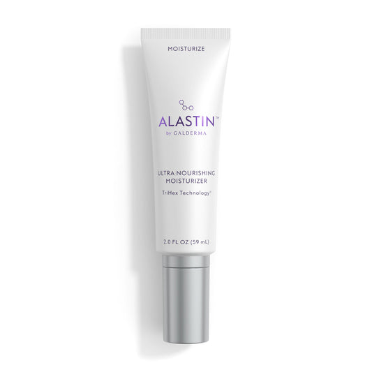 ALASTIN Ultra Nourishing Moisturizer with TriHex Technology 2 oz tube in new Galderma packaging on white