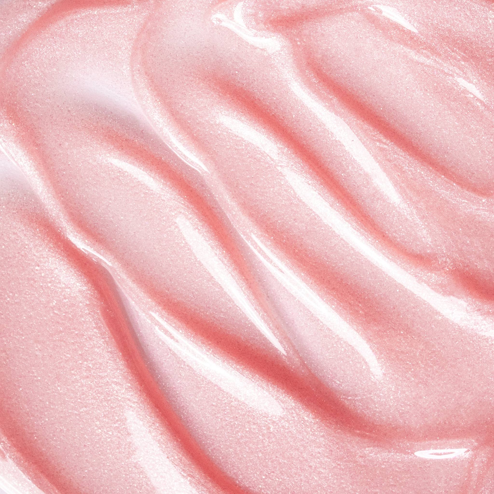 Anfisa Skin AN-Gloss Ceramide Lip Tint Angel Food shimmer pink formula texture macro closeup 2