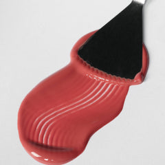 Anfisa Skin AN-Gloss Ceramide Lip Tint Berry Crumble deep rose formula swatch with spatula 6