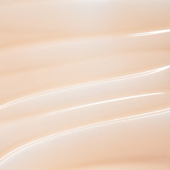 Anfisa Skin AN-Gloss Ceramide Lip Treatment Original formula glossy peach nude texture closeup 2