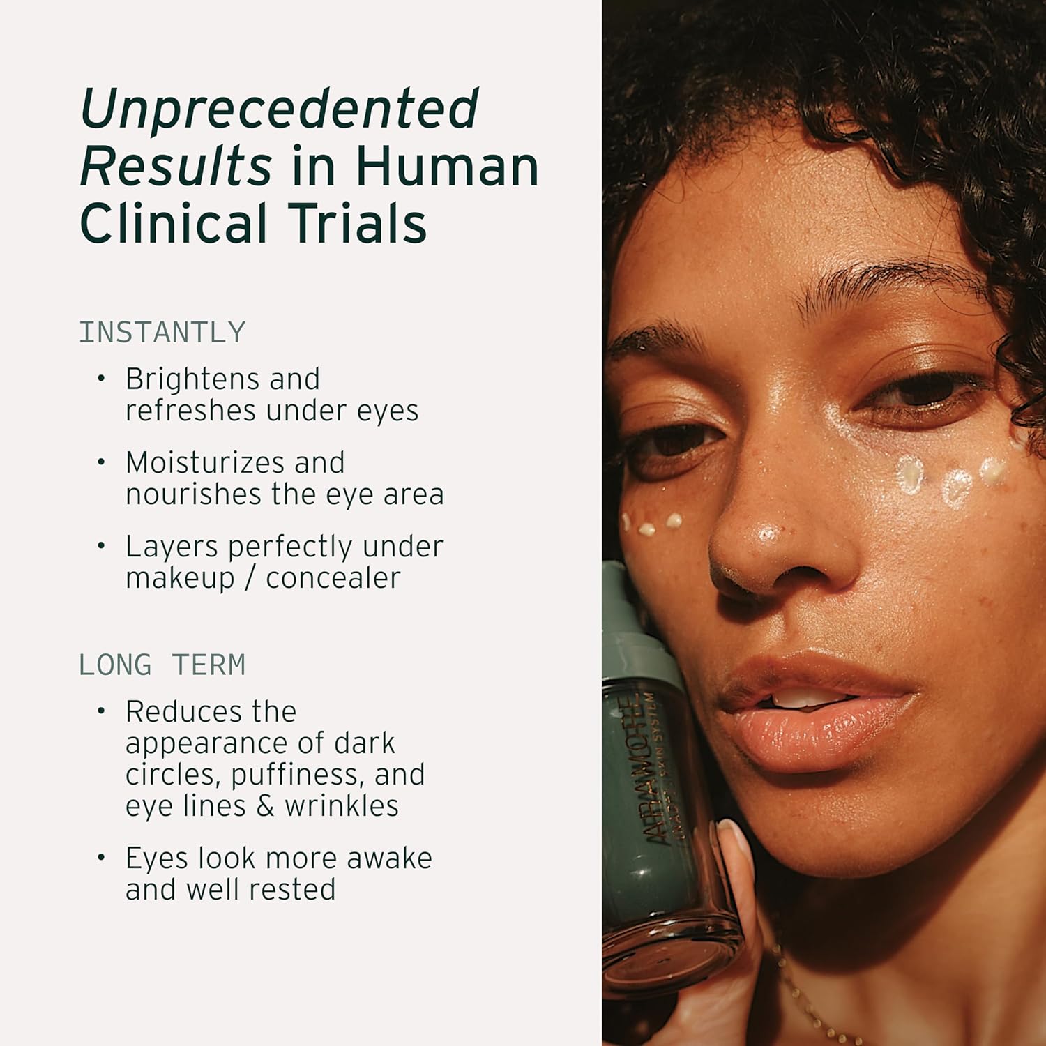 Aramore Eye Cream Clinical Trial Results