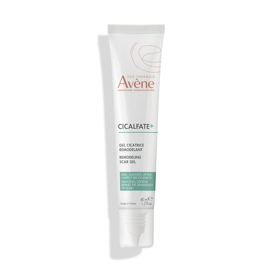 Avène Cicalfate+ Remodeling Scar Gel 40ml tube smooths softens and refines the appearance of scars