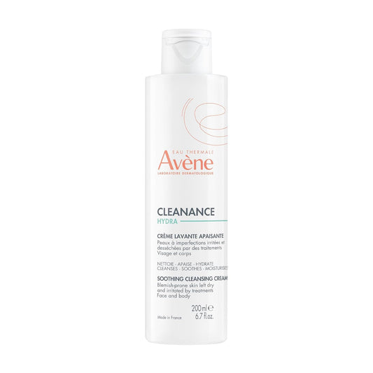 Avene Cleanance HYDRA Soothing Cleansing Cream Avene 6.7 fl. oz. / 200 ml Shop at Exclusive Beauty
