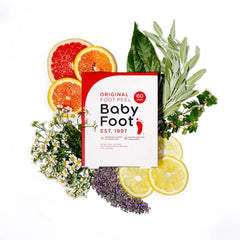 Baby Foot Original Foot Peel with citrus flowers and herbs