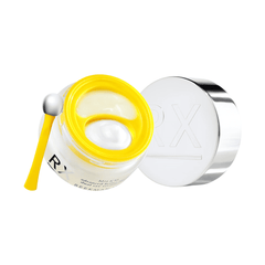 Beekman 1802 Milk RX dual eye treatment jar with lid and cooling ball applicator