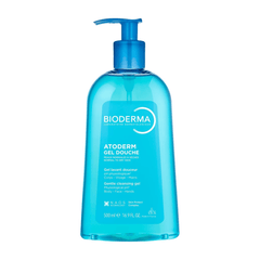 Bioderma Atoderm Gel Douche gentle cleansing shower gel 500ml pump bottle for normal to dry skin