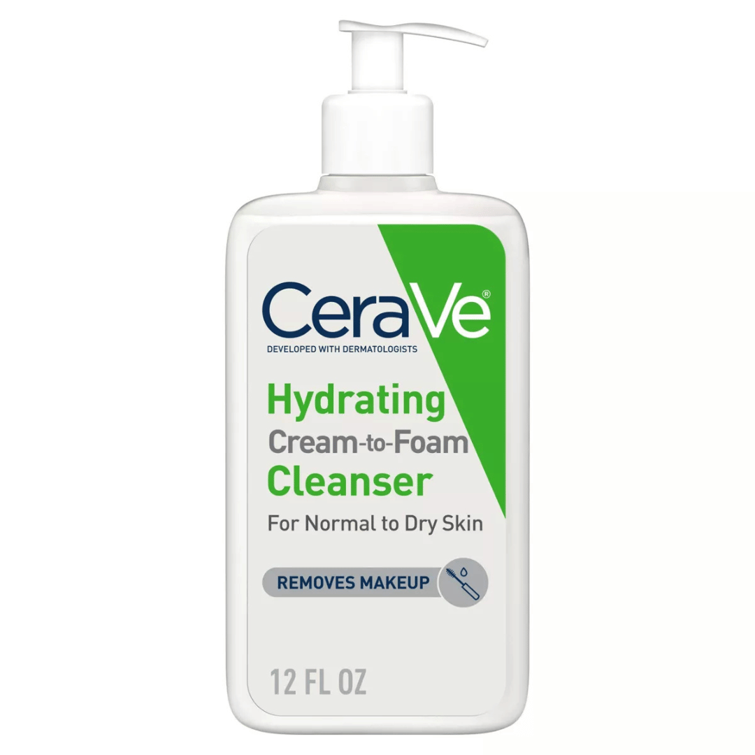 CeraVe Hydrating Cream to Foam Cleanser for Normal to Dry Skin Cerave 12 oz. Shop at Exclusive Beauty