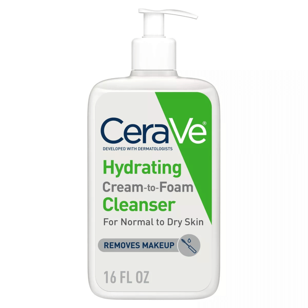 CeraVe Hydrating Cream to Foam Cleanser for Normal to Dry Skin Cerave 16 oz. Shop at Exclusive Beauty