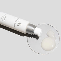 Cosmedix Affirm serum texture swatch shown beside its tube