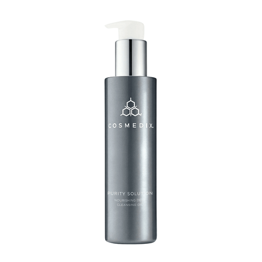 Cosmedix Purity Solution deep cleansing oil bottle 