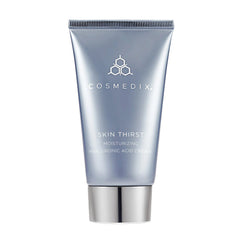 Cosmedix Skin Thirst moisturizing hyaluronic acid cream tube on white background