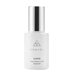 Cosmedix Surge hyaluronic acid booster bottle on white background