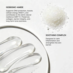Isobionic-Amide and Soothing Complex key ingredients in Cyspera Ageless Face Cream supporting collagen and skin barrier resilience