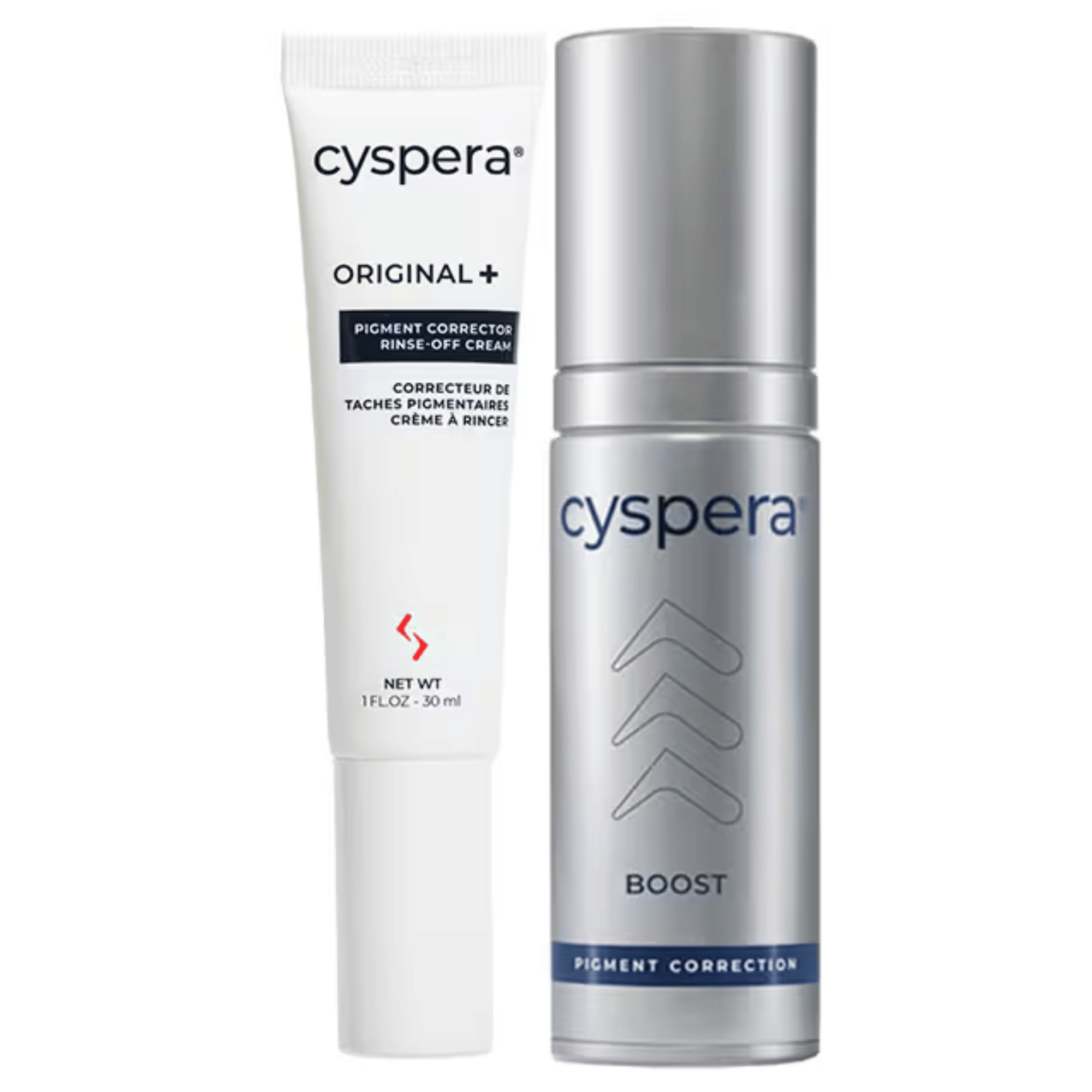 Cyspera Original+ Pigment Corrector & Cyspera Boost Set shop at Exclusive Beauty Club
