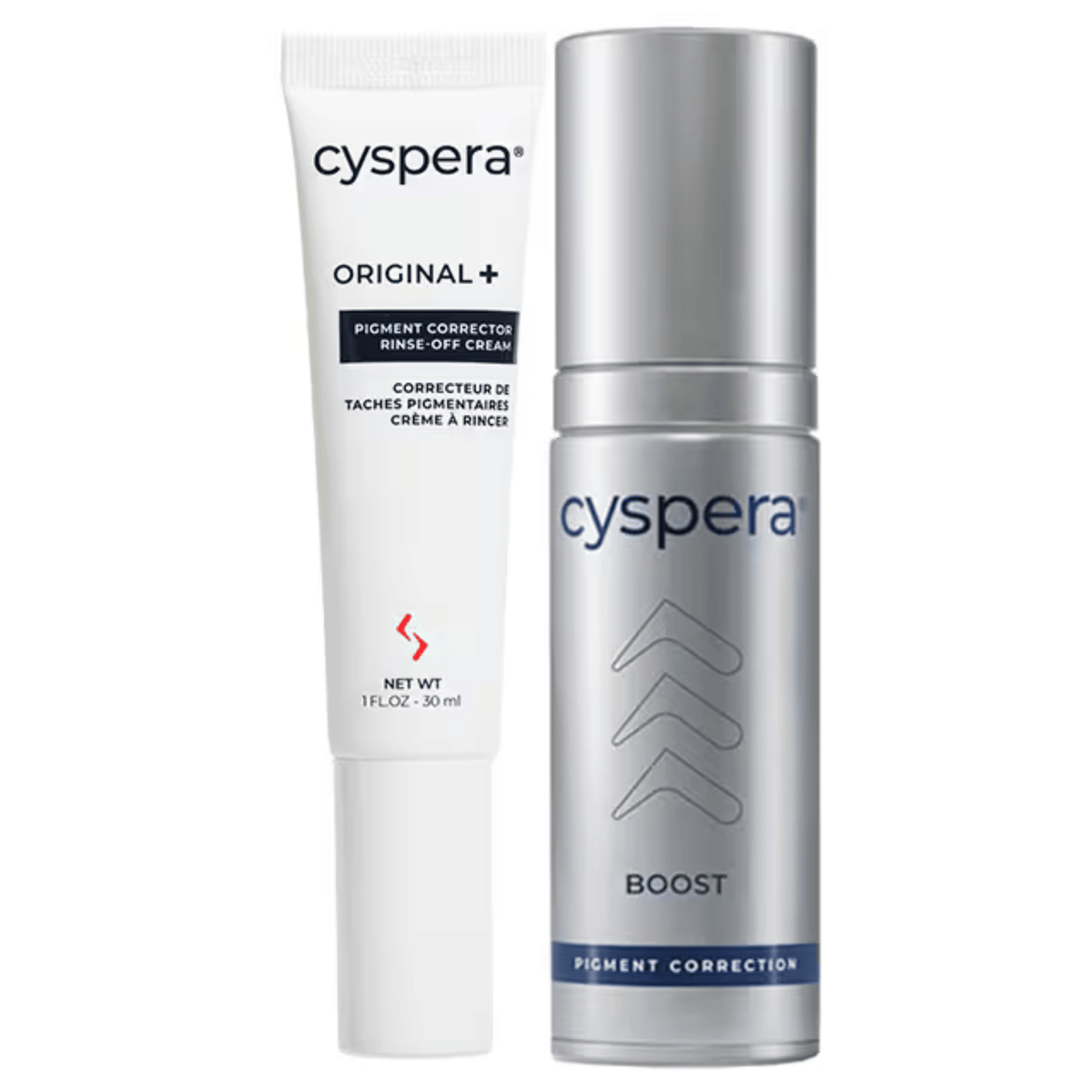 Cyspera Original+ Pigment Corrector & Cyspera Boost Set shop at Exclusive Beauty Club