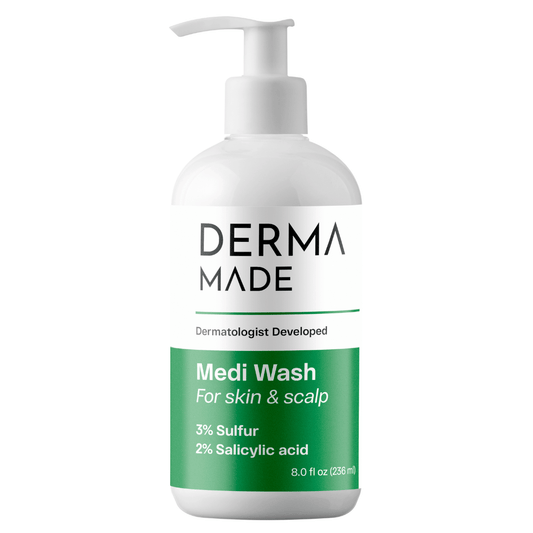 Derma Made Medi Wash for skin and scalp 8 fl. oz. shop at Exclusive Beauty