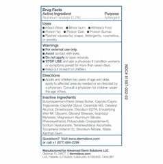 Dermeleve drug facts 5