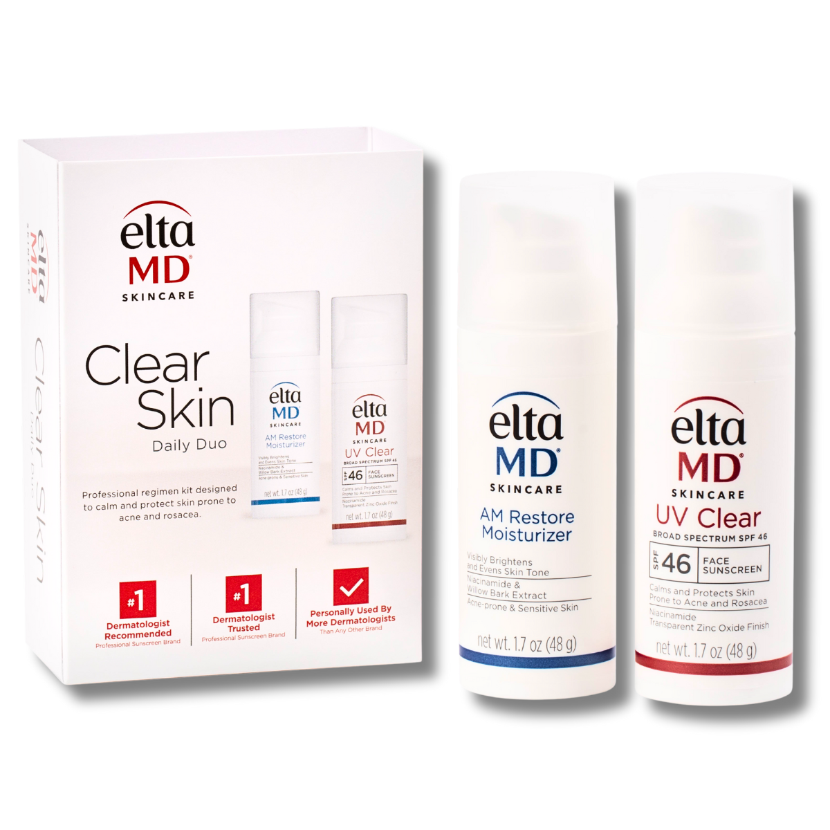 EltaMD Clear Skin Daily Duo Kit Shop Exclusive Beauty Club