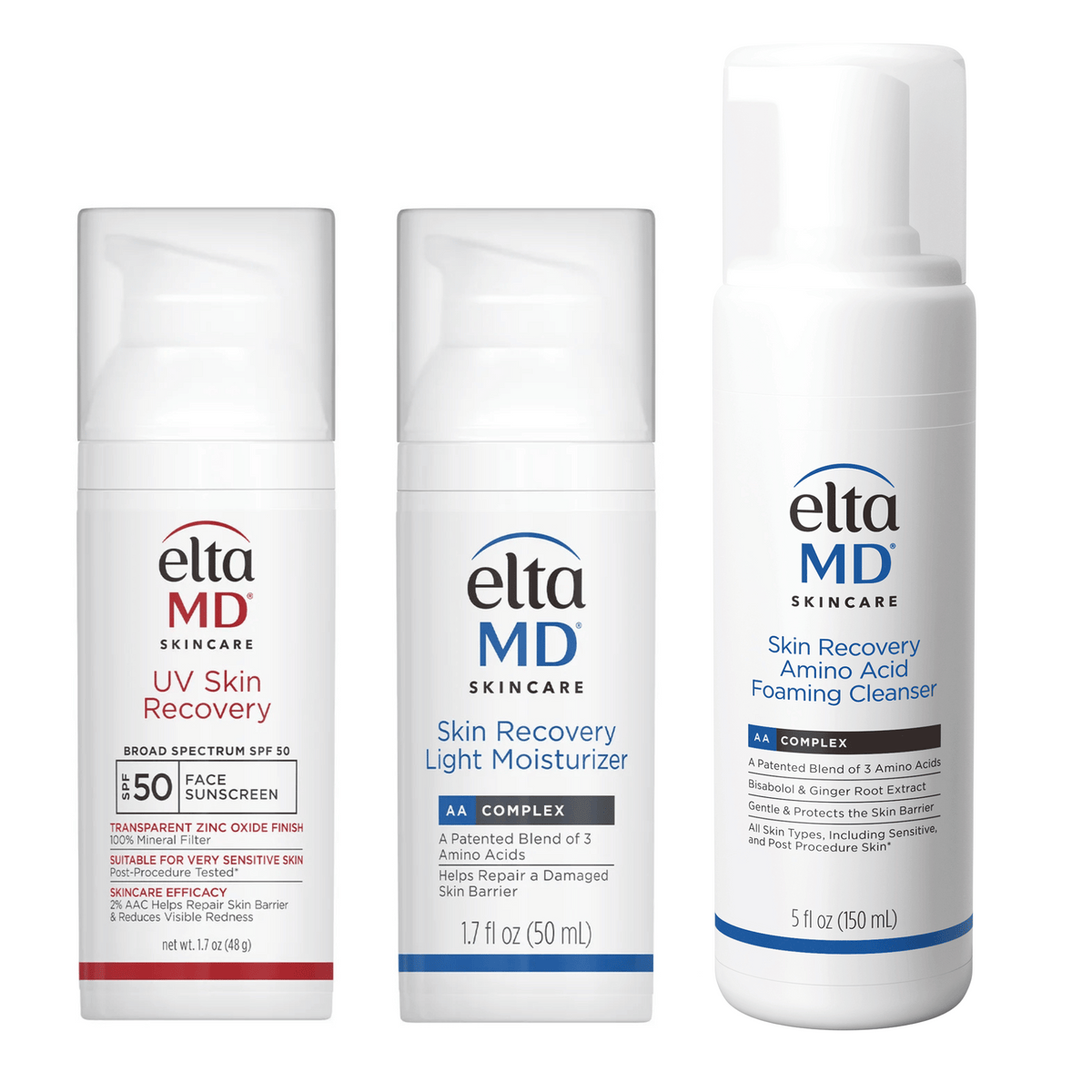 EltaMD Sensitive Skin Bundled Kit shop at Exclusive Beauty Club