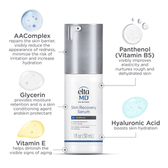 Key ingredients in EltaMD Skin Recovery Serum