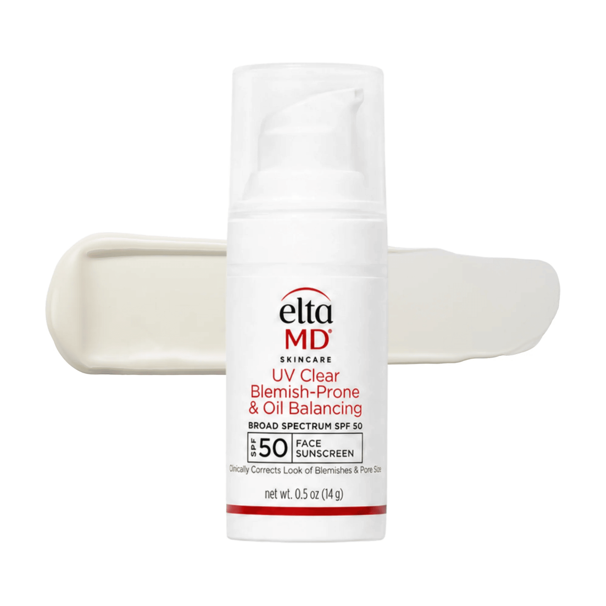 EltaMD UV Clear blemish-prone and oil-balancing SPF 50 face sunscreen 0.5 oz travel size mini