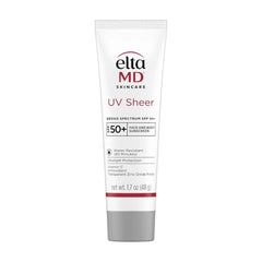 EltaMD UV Sheer broad spectrum SPF 50+ face and body sunscreen 1.7 oz. tube