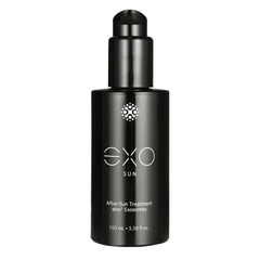 Exo Sun after-sun treatment pump bottle with aloe and exosomes