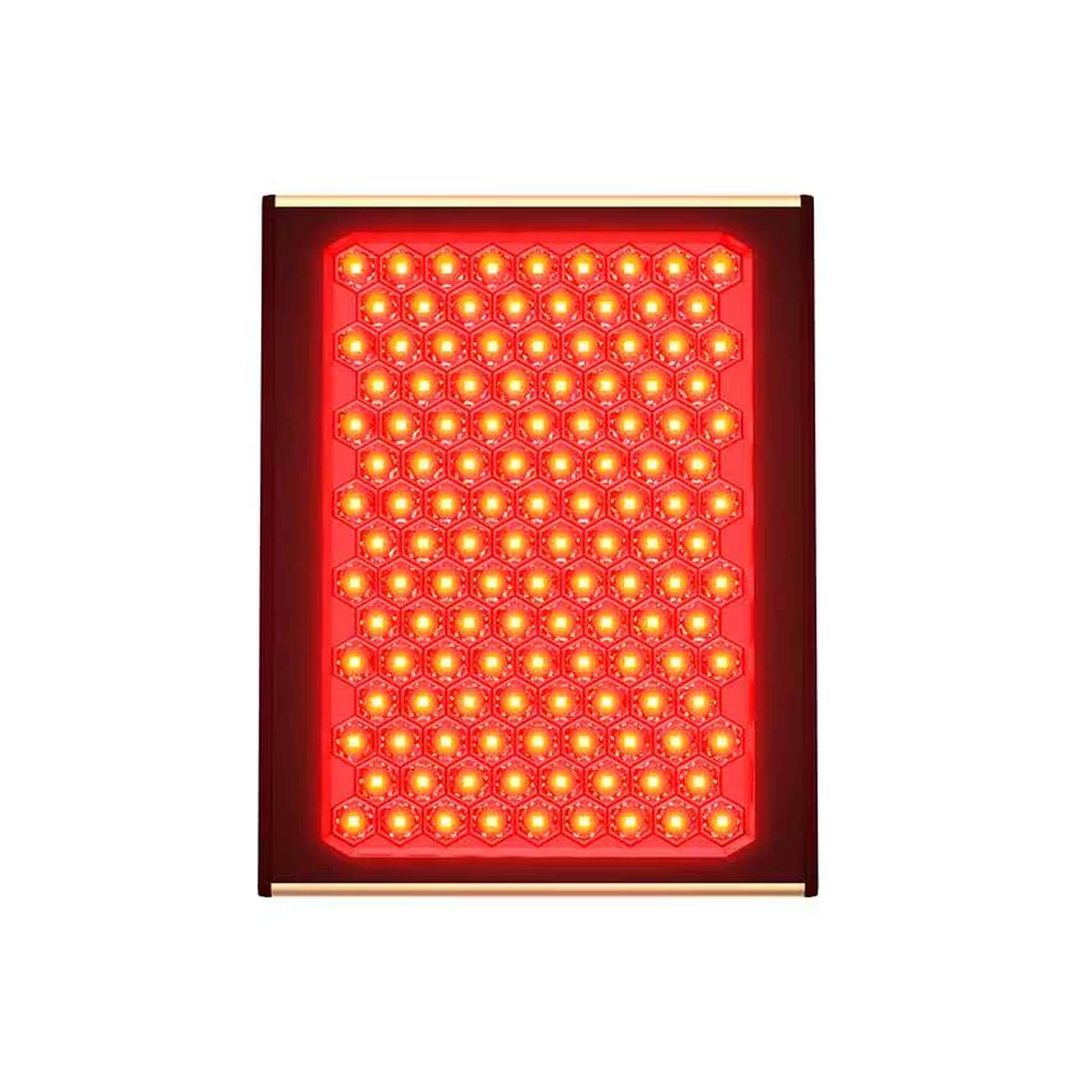 FAQ LED red light therapy panel front view