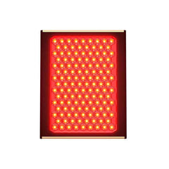 FAQ LED red light therapy panel front view
