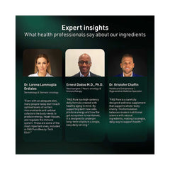 Doctors sharing expert insights on FAQ Pure ingredients